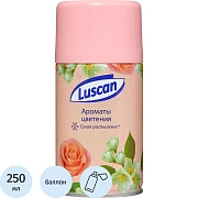 Баллон сменный для автоосвежителя Luscan 250мл Ароматы цветения сух распыл