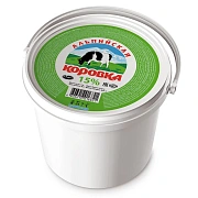 Продукт сметанный Альпийская коровка 15%, 5кг