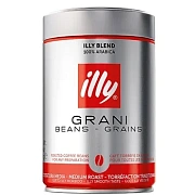 Кофе в зернах ILLY 'Classico' ИТАЛИЯ, 250 г, в жестяной банке, арабика 100%, ИТАЛИЯ, 52