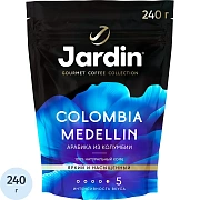Кофе Jardin Colombia Medellin сублимированный, 240г пакет 1412-08