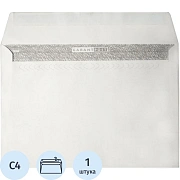 Конверт белый C4 стрип Garantpost229х324 100г250шт/уп/3810