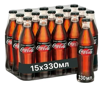 Напиток Coca-Cola Zero газированный, 330мл