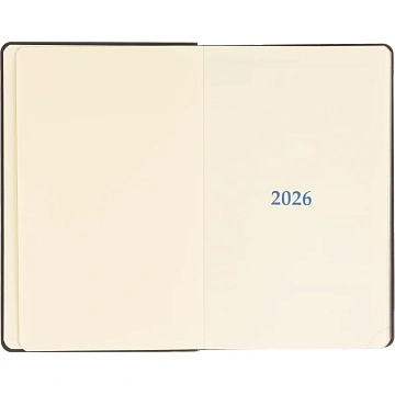 Ежедневник датированный 2026 Attache А5 168л 138x213мм иск.кожа темно-синий