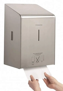 Диспенсер для полотенец в рулонах Kimberly-Clark Metal 8976, металлик