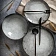 Тарелка Domenik Stone Dark десертная, 20см
