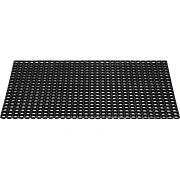 Коврик входной резиновый Luscan Professional 100x150х1,6 см черный