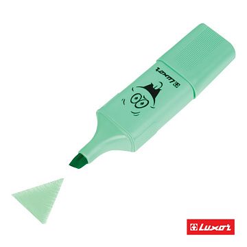 Текстовыделители Luxor 'Eyeliter Pastel' пастельный зеленый, 1-4,5мм