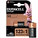 Батарейка DURACELL CR123 литий для фотоапп. бл/1шт