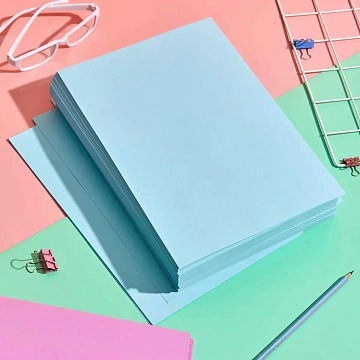 Бумага цветная Attache (голубой пастель), 80г, А4, 500 л