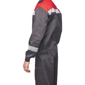 Костюм лет муж (куртка, бр) л20 сер/крас 96-100/158-164 (Арсенал-СП)