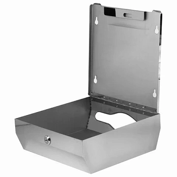 Диспенсер для полотенец LAIMA PROFESSIONAL INOX, (Система H2) Z-сложения, нержавеющая сталь, зеркаль