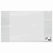 Обложка ПВХ со штрихкодом для тетрадей и дневников, ПЛОТНАЯ, 120 мкм, 210х350 мм, прозрачная, ЮНЛАНДИЯ, 229306