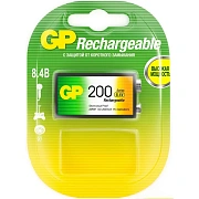 Аккумулятор GP 200mAh Крона 8,4V NiMh бл/1шт, 20R8H-2CRU1