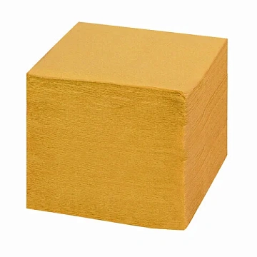 Салфетки бумажные 400 шт., 24х24 см, 'Big Pack', жёлтые, 100% целлюлоза, LAIMA, 114726