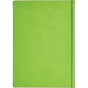 Ежедневник недатированный А5+, 136л, VELVET салатовый  3-115/08