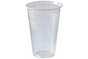 Стакан одноразовый Officeclean 200мл, прозрачный, 100шт/уп