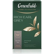Чай Greenfield Rich Earl Grey (Рич Эрл Грей), черный, листовой, 100г