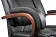 Кресло руководителя Бюрократ T-9925WALNUT черный кожа крестов. металл/дерево