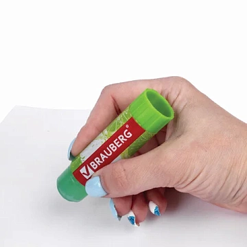 Клей-карандаш BRAUBERG 'Fresh Zone', 15 г, 227971