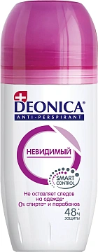 Антиперспирант Deonica невидимый ролик, 50мл
