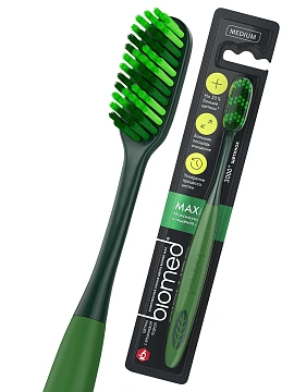 Зубная щетка Biomed Max средняя