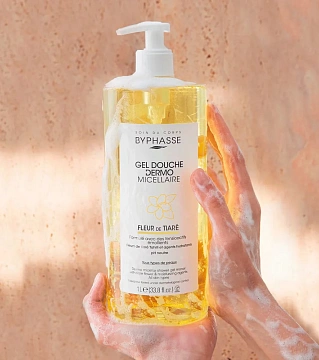 Гель для душа Byphasse Monoi мицеллярный, 1л