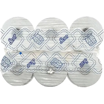 Бумажные полотенца Kimberly-Clark Scott Essential 1 слой, рулон 190м, белые, 6695