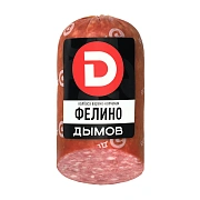 Колбаса Дымов Фелино варено-копченая срез, 330г
