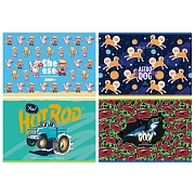 Альбом для рисования 08л., А4, на скрепке BG 'Увлечения мальчишек', эконом