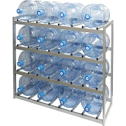 Стеллаж для бутилированной воды KD_Бомис-16Р на 16 тар
