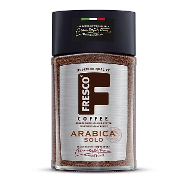 Кофе Fresco Arabica Solo растворимый, 190г