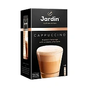 Кофе растворимый порционный JARDIN '3 в 1 Капучино', КОМПЛЕКТ 8 пакетиков по 18 г, 1690-10