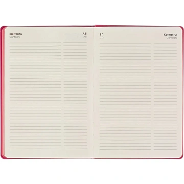 Ежедневник недатированный А5 136л  SOFT TOUCH интеграл.розовый ЕКСТ52513608