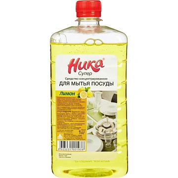Средство для мытья посуды 1 л, НИКА 'Супер', концентрат