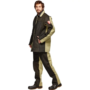 Костюм сварщика брезент+спилок КБР (арт.КС09) 48-50/170-176