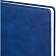 Ежедневник недатированный А5+ CLASSIC иск.кожа СИНИЙ 3-689/02