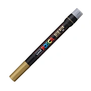 Маркер акриловый Uni Posca PCF-350 золотой, кисть