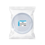 Тарелка одноразовая На троих Визит пластиковая белая 17см, 10шт