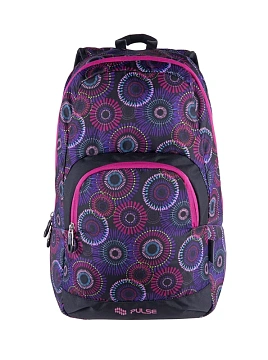 Рюкзак Pulse BACKPACK SOLO PURPLE FLOWER, 44х29х18 см