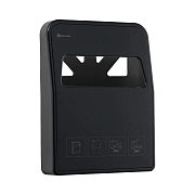 Диспенсер для покрытий на унитаз Merida Optimum GP1C, черный, пластик