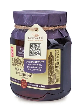 Мед Берестов А.С. Алтайцвет гречишный, 500г