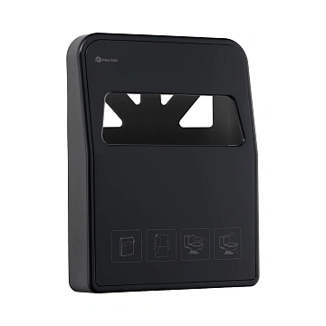 Диспенсер для покрытий на унитаз Merida Optimum GP1C, черный, пластик