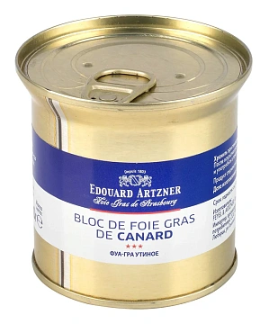 Фуа-гра Edouard Artzner утиное, 200г