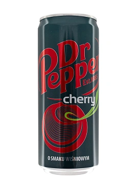 Напиток газированный Dr Pepper вишня безалкогольный, 330мл
