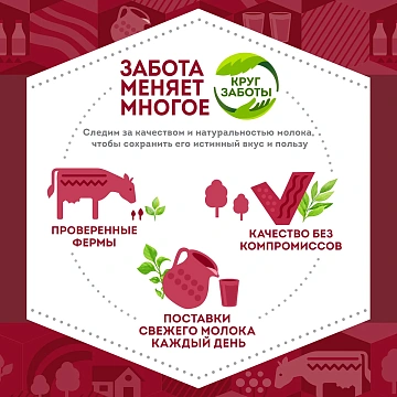 Молоко Домик в деревне ультрапастеризованное 6%, 950г