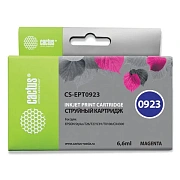 Картридж струйный CACTUS (CS-EPT0923) для EPSON Stylus C91/CX4300/T26/T27/TX106, пурпурный