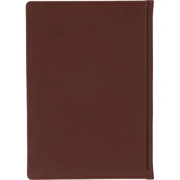 Ежедневник недатированный А5+, 136л, VELVET бордовый 3-115/02