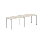 Стол 2-х местный XS6WST 2470 Сосна Эдмонт/Серый 2400х700х750 XTEN-S60