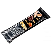 Батончик вафельный глазированный ZEBRA с изюмом и арахисом в мягкой карамели, 40 г, в шоу-боксе, ЯВ2