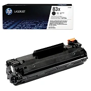 Картридж лазерный HP (CF283X) LaserJet Pro M201/M225, №83X, черный, оригинальный, ресурс 2200 страни